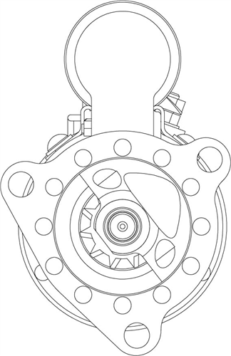 MS7-411S_Pretolite Leece Neville New Starter Motor